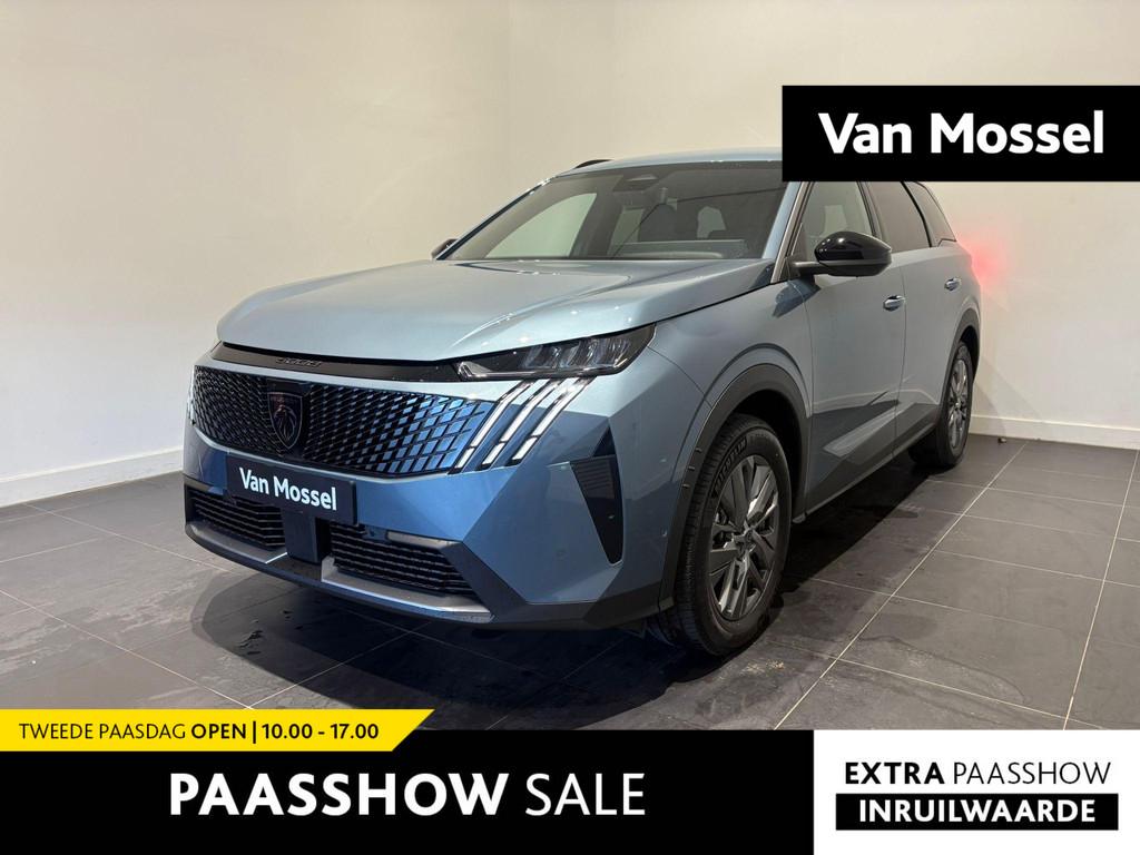 Peugeot 5008 1.2 Hybrid 145 Allure | 21%-Btw Vrije Weken! |, Stof, Gebruikt, 1199 cc, Blauw