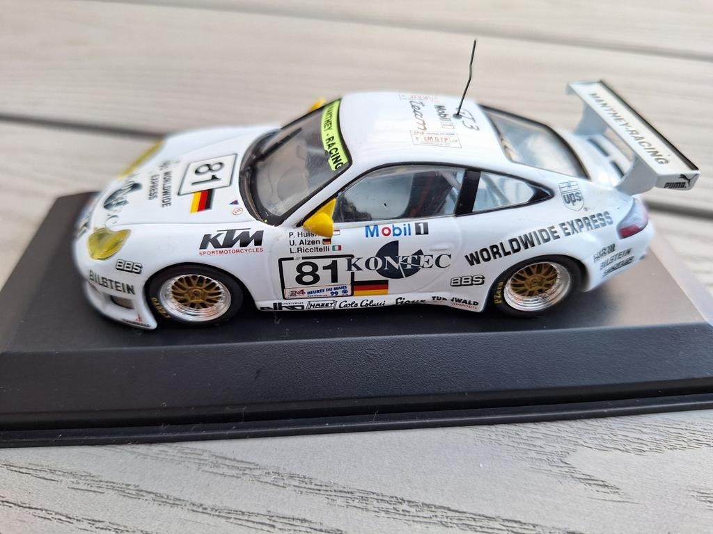 Porsche WAP 02007110
Porsche 911GT3
#81
LeMans 99, Ophalen of Verzenden, Zo goed als nieuw, Overige merken