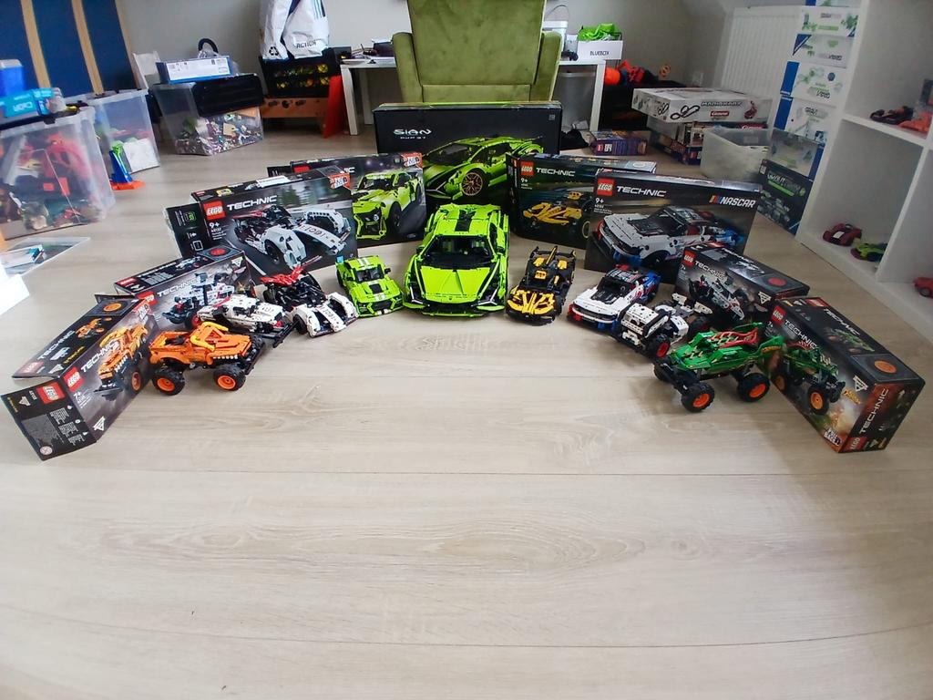 Gave lego technic auto’s, Kinderen en Baby's, Speelgoed | Duplo en Lego, Zo goed als nieuw, Lego, Complete set, Ophalen of Verzenden