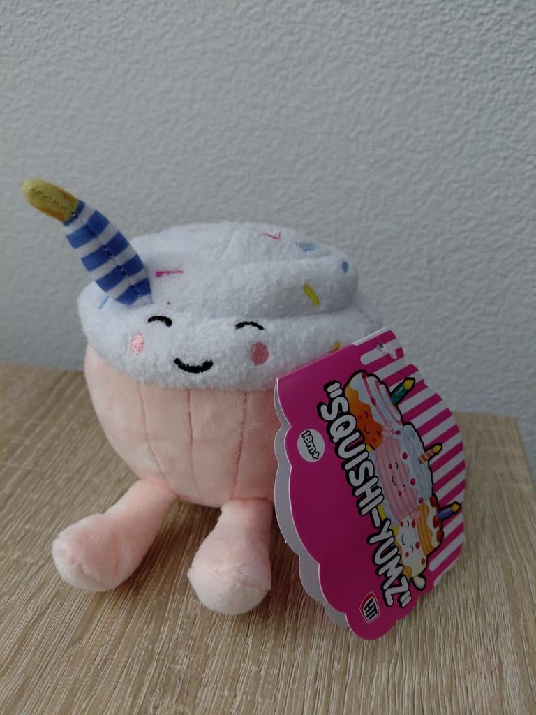 Action Cupcake Knuffel Squish-Yumz, Kinderen en Baby's, Speelgoed | Knuffels en Pluche, Overige merken, Overige typen, Nieuw, Met label