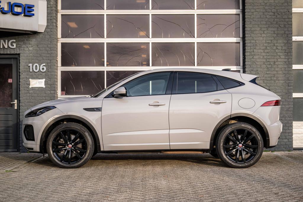 Jaguar E-Pace 1.5 P300e AWD R-Dynamic Black Edition, Meridia, Auto's, Jaguar, Automaat, 309 pk, Leder, Bedrijf