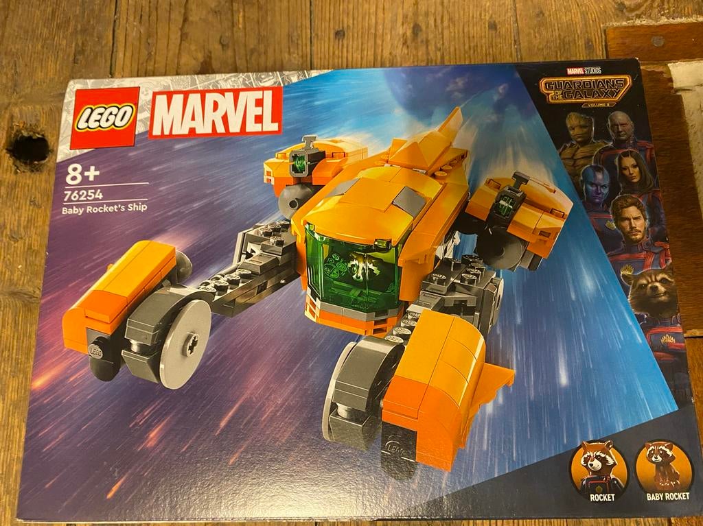 LEGO Marvel 76254 Baby Rocket's Ship Guardians of the Galaxy, Marvel, Lego, Nieuw, Ophalen of Verzenden
