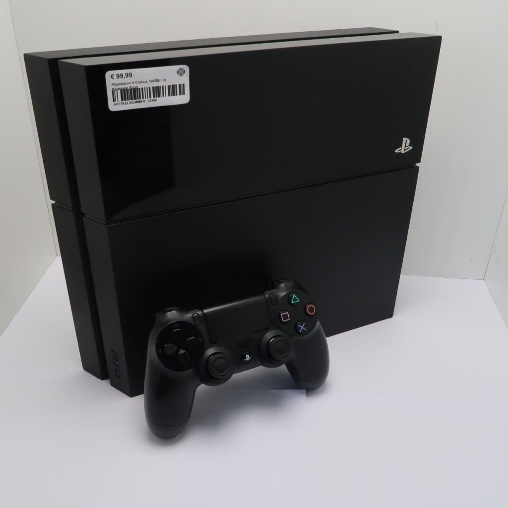 Playstation 4 Classic 500GB | in Redelijke Staat, Niet ingevuld, Zo goed als nieuw, Niet ingevuld, Niet ingevuld