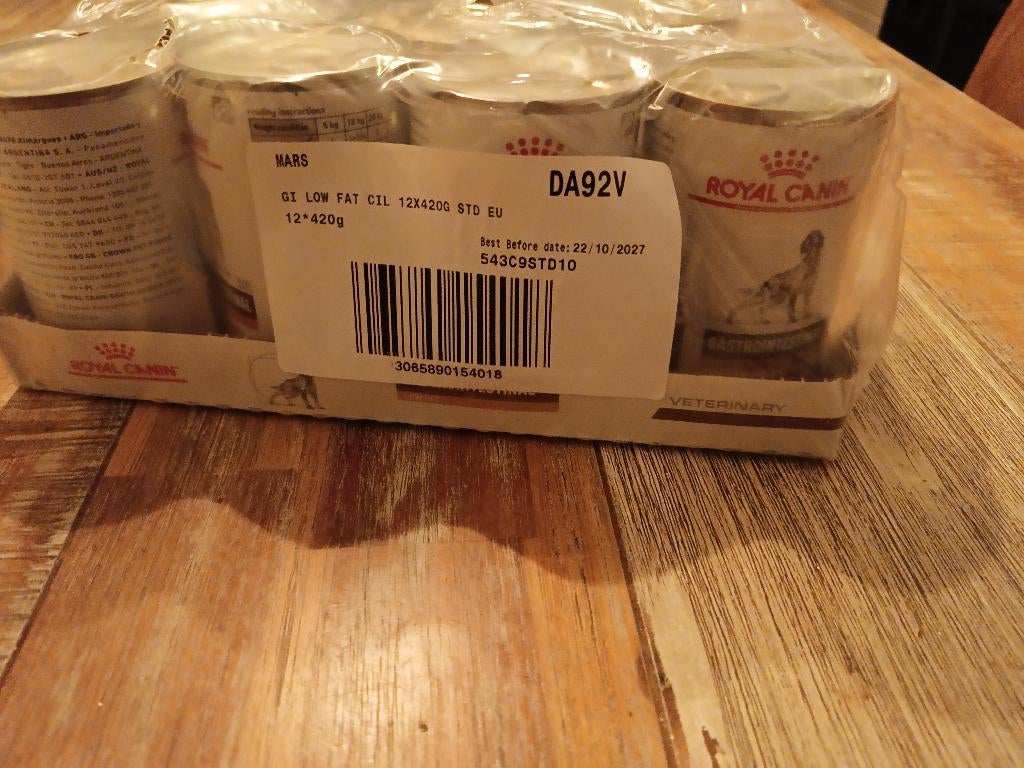 Royal Canin natvoer gastrointestinal hond, Ophalen, Hond