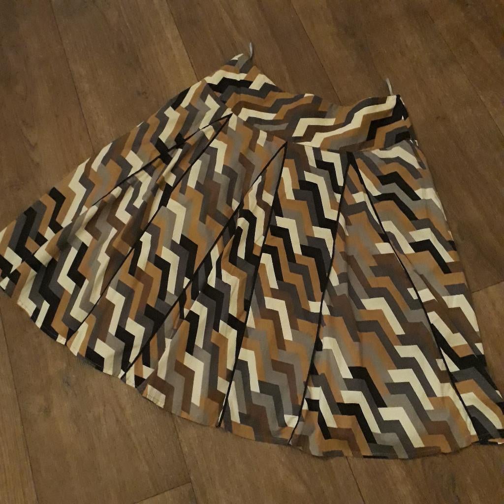 rok mt. L, Kleding | Dames, Rokken, Bruin, Maat 42/44 (L), Ophalen of Verzenden, Zo goed als nieuw