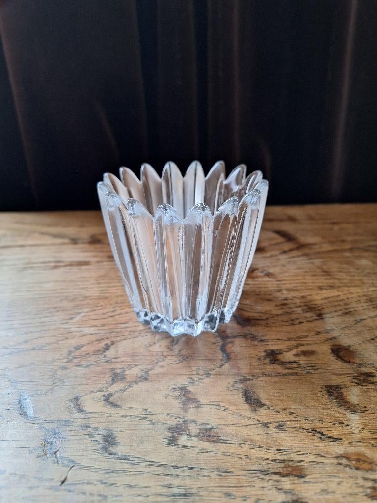 Littala Finland kristallen kandelaar, Huis en Inrichting, Overige materialen, Ophalen of Verzenden, Zo goed als nieuw, Kandelaar