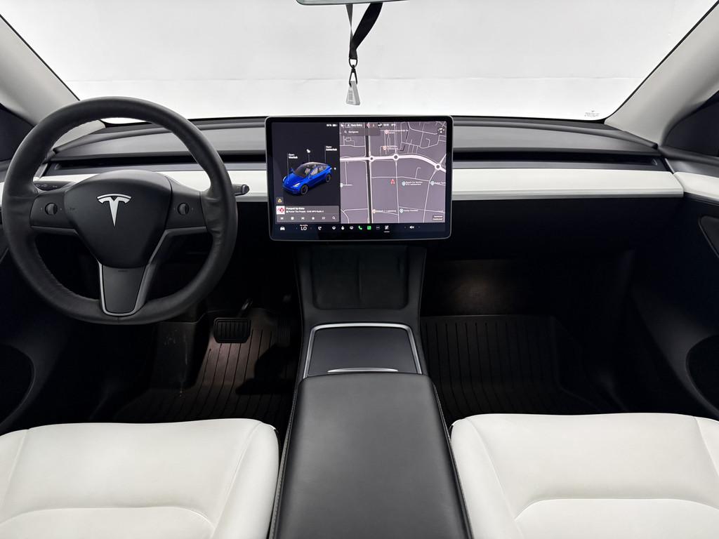 Tesla Model Y 75kwh Long Range AWD | Snelladen | SOH 91% | A, Auto's, Automaat, Gebruikt, Blauw, 351 pk