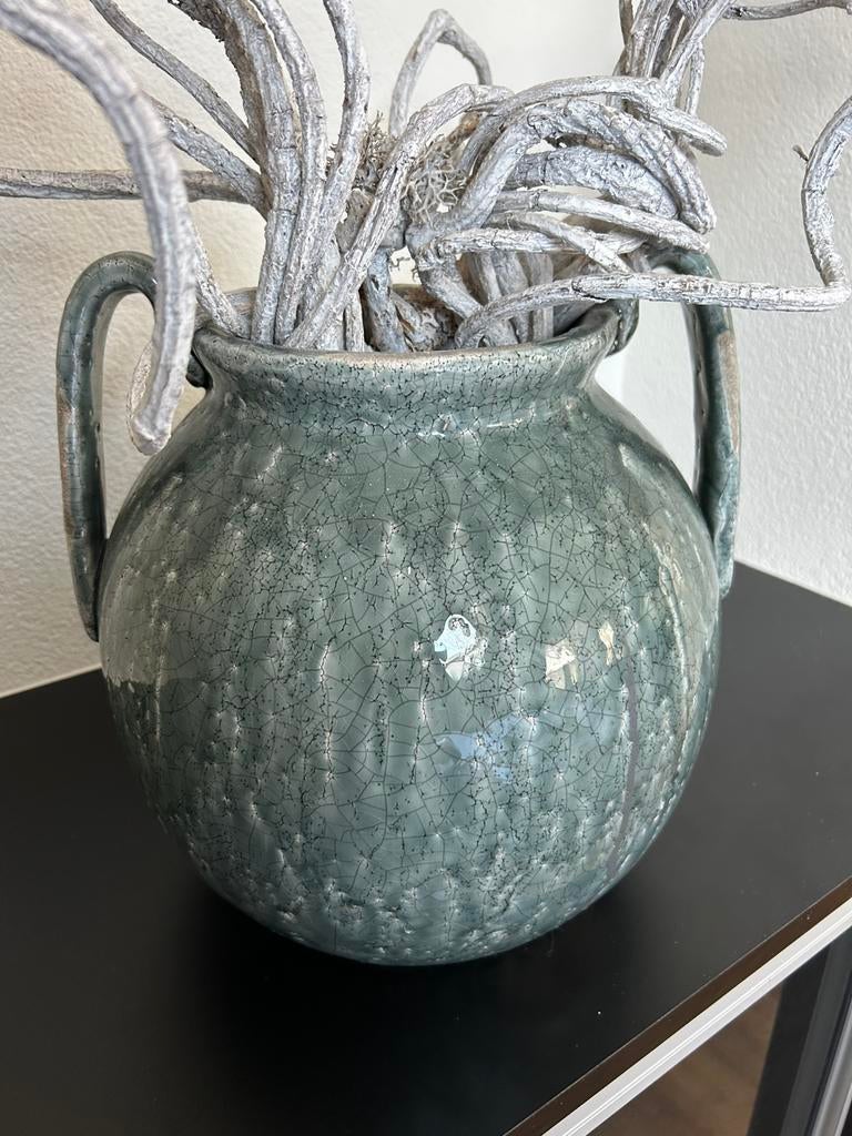 BRYNXZ POT (INCLUSIEF DECORATIE), Rond, Binnen, Zo goed als nieuw, Minder dan 40 cm