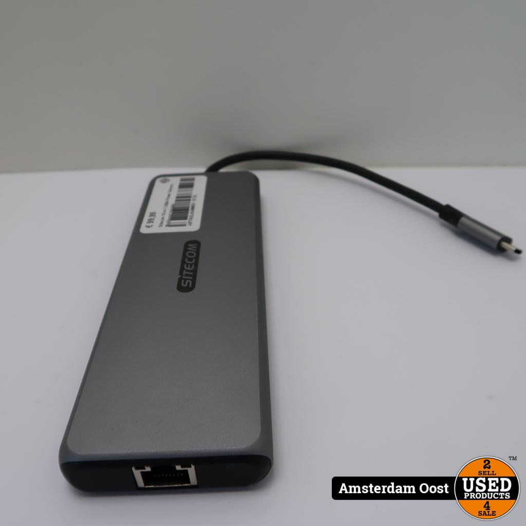 Sitecom 10-in-1 USB4 Power Delivery Multipoort Adpater, Niet ingevuld, Zo goed als nieuw, Niet ingevuld, Niet ingevuld