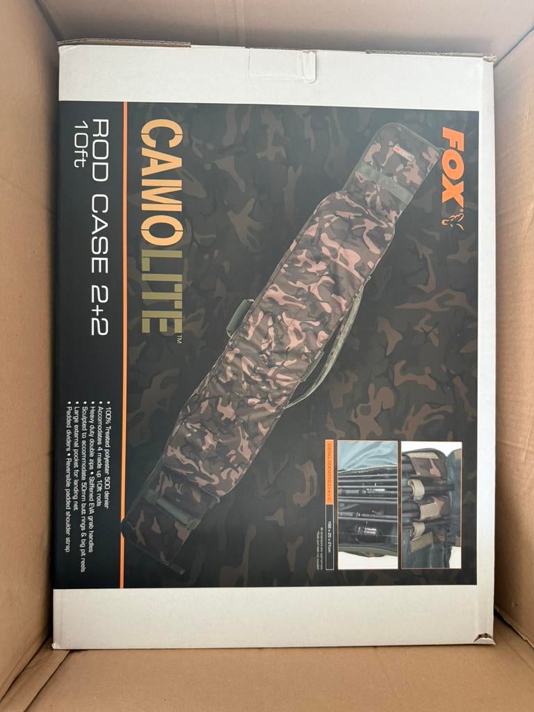 Fox rod case 2+2, Watersport en Boten, Ophalen, Nieuw, Overige typen