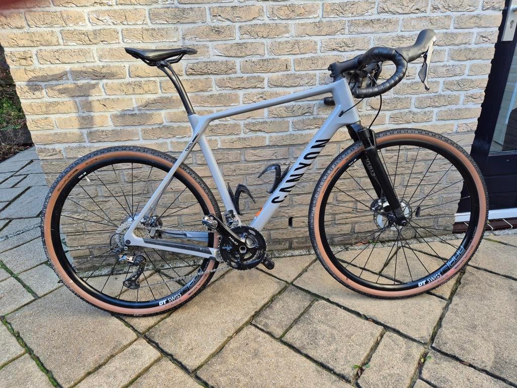 Canyon carbon gravelbike CF SL8, Carbon, Zo goed als nieuw, Meer dan 20 versnellingen, Ophalen