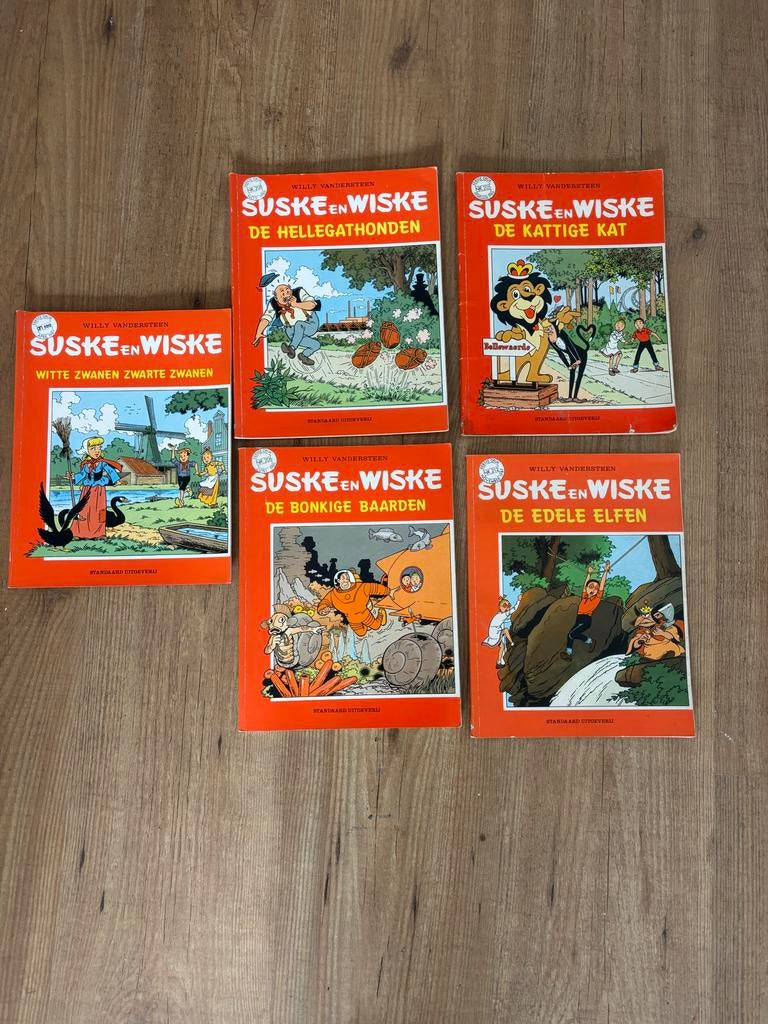 Eerste druk Suske en Wiske strips, Boeken, Meerdere stripboeken, Ophalen, Zo goed als nieuw