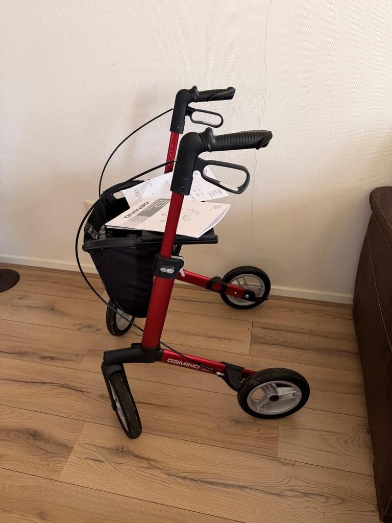 Rollator Gemino Comfort maat M, Diversen, Rollators, Ophalen, Nieuw