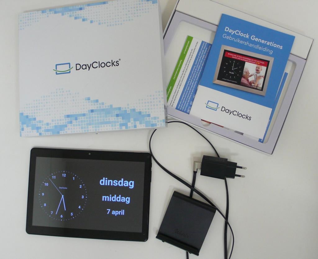 DayClock Generations 10, klok voor mensen met dementie, Ophalen of Verzenden, Zo goed als nieuw