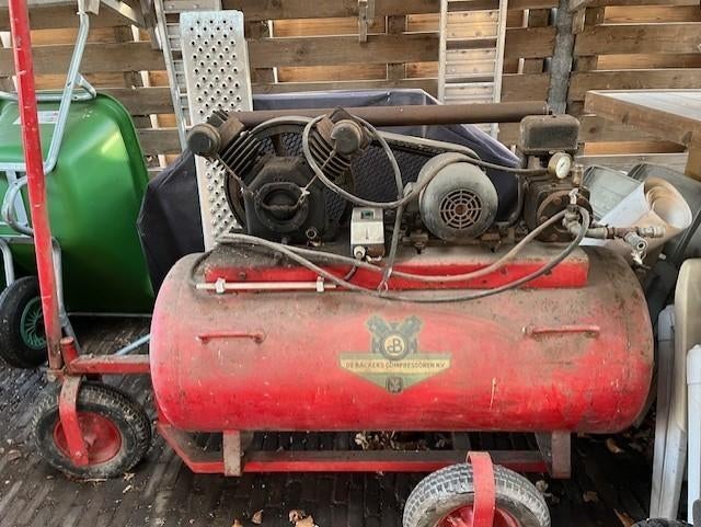 compressor, 100 liter of meer, Ophalen, Gebruikt, Minder dan 200 liter/min