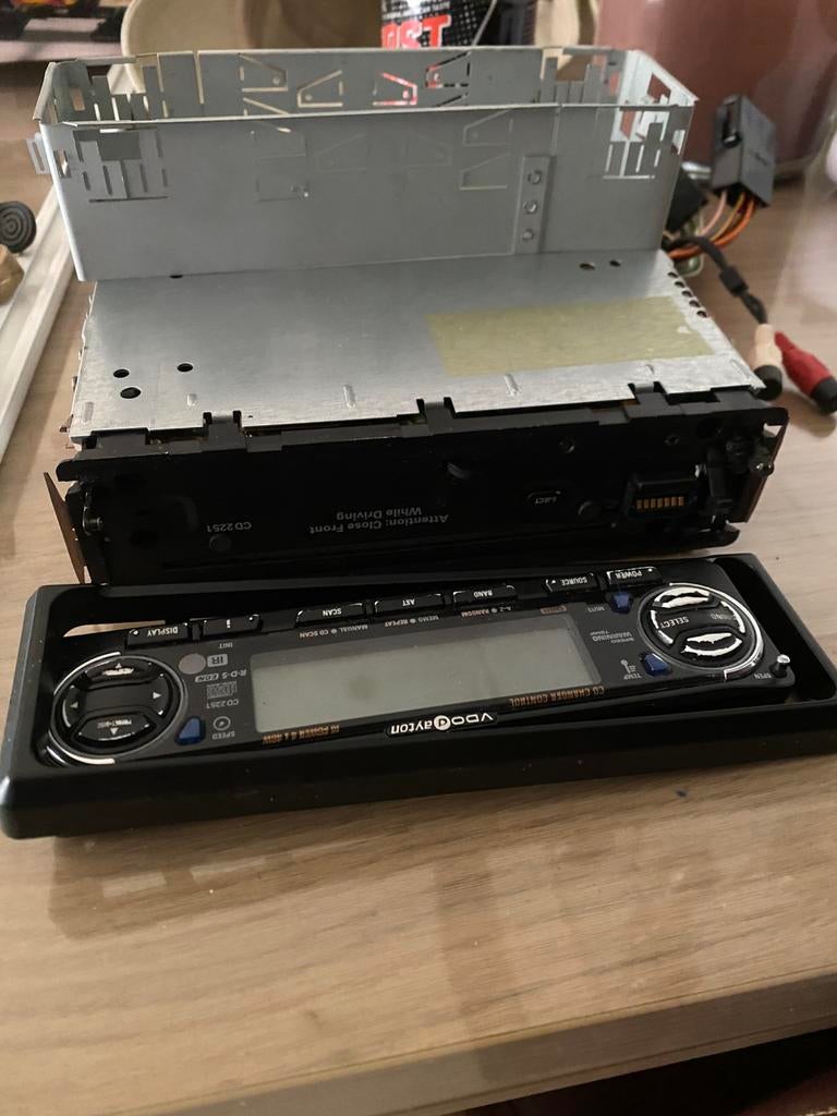 Auto radio, Ophalen, Gebruikt