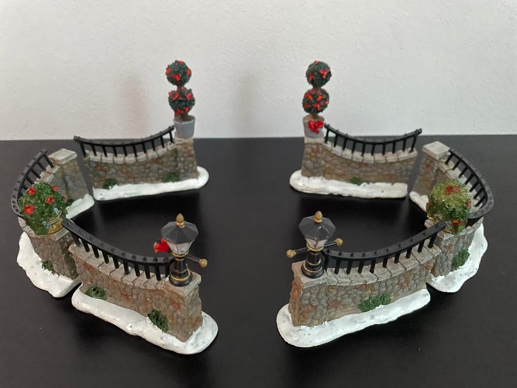 Lemax Muurtje, Ophalen of Verzenden, Zo goed als nieuw