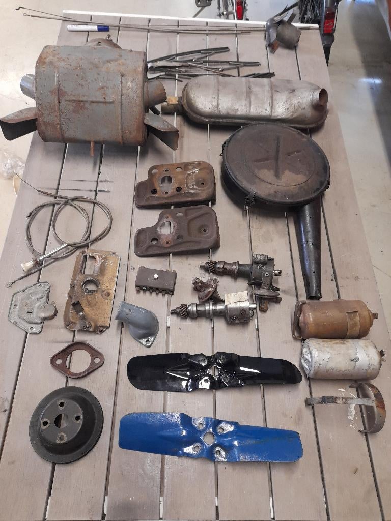 Opel Rekord P2 motordelen., Verzenden, Gebruikt, Opel