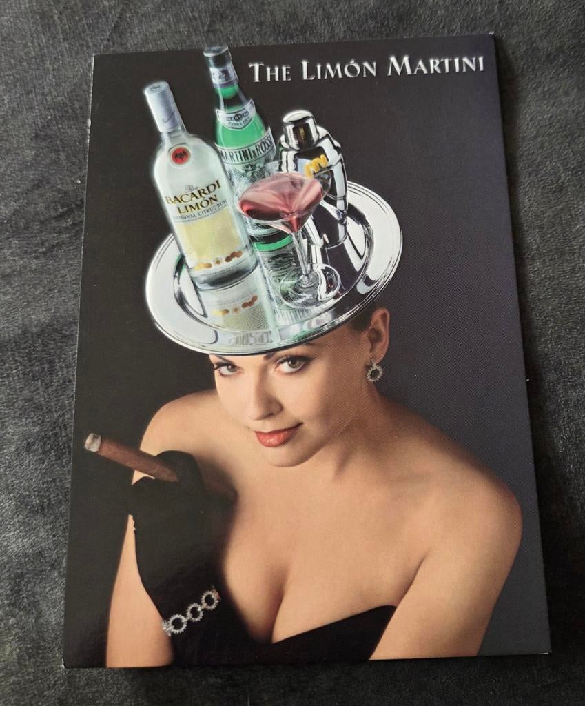 Bacardi Limón en Martini & Rossi, Verzamelen, Verzenden, 1980 tot heden, Ongelopen, Overige thema's