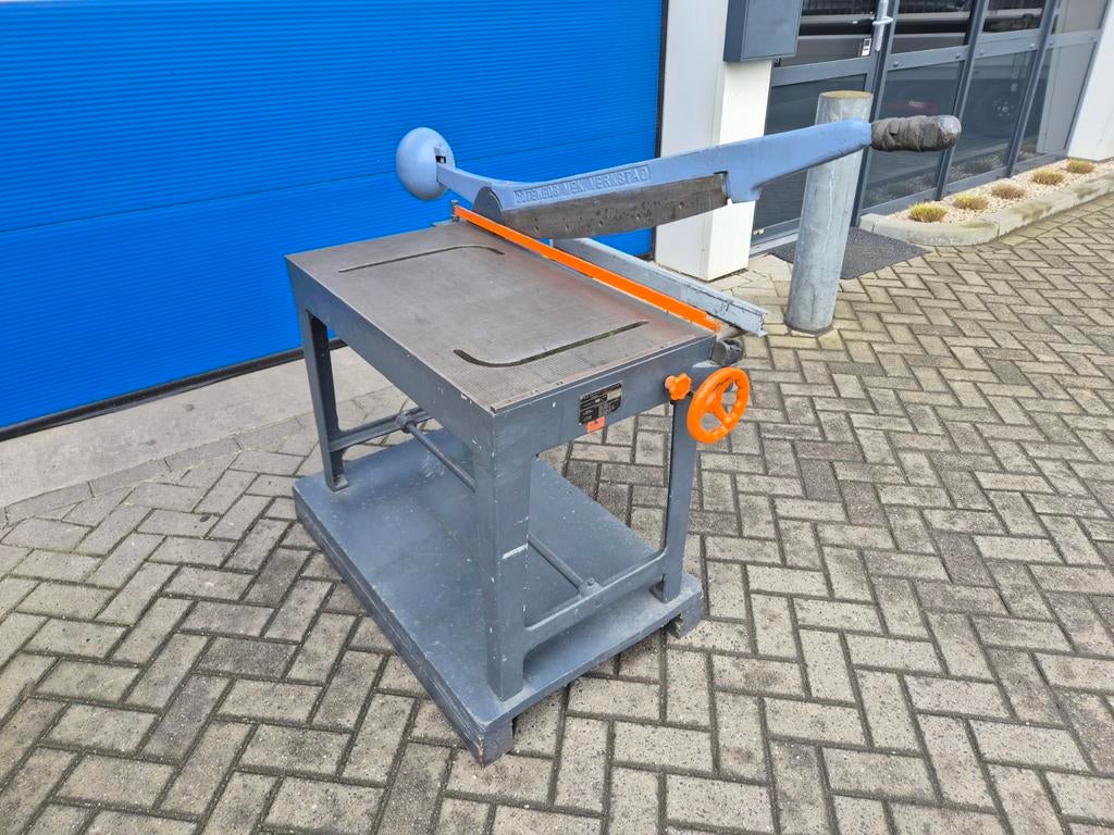 A.B. GOTENEDS MEK. VERSTAD Plaatschaar Handbediend 1,5x700mm, Gebruikt, Info@bolkmachinehandel.nl, Zweden, Ophalen of Verzenden
