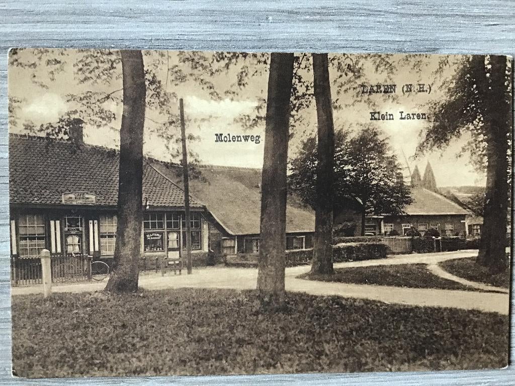 Laren Molenweg Klein Laren ca 1925-30, Verzenden, 1920 tot 1940, Ongelopen, Noord-Holland