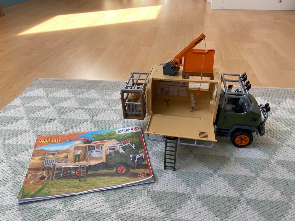 Schleich Wild Life Dieren Reddingstruck 42475, Ophalen of Verzenden, Zo goed als nieuw