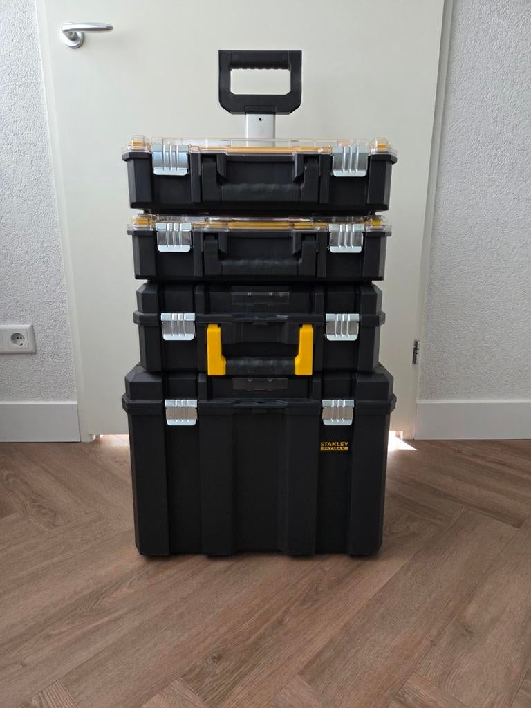 Stanley T-Stack gereedschapswagen, Ophalen of Verzenden, Zo goed als nieuw