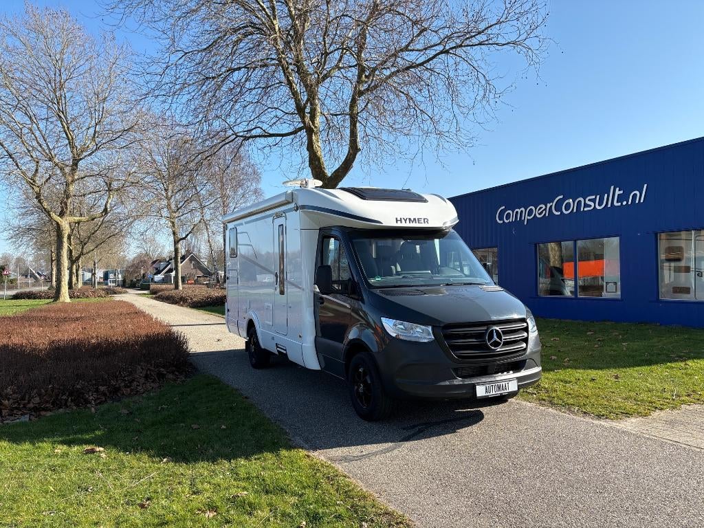 Hymer Tramp S 585 MB 170 pk automaat trekhaak en alle opties, Automaat, Koelkast, Ringverwarming, 7 tot 8 meter