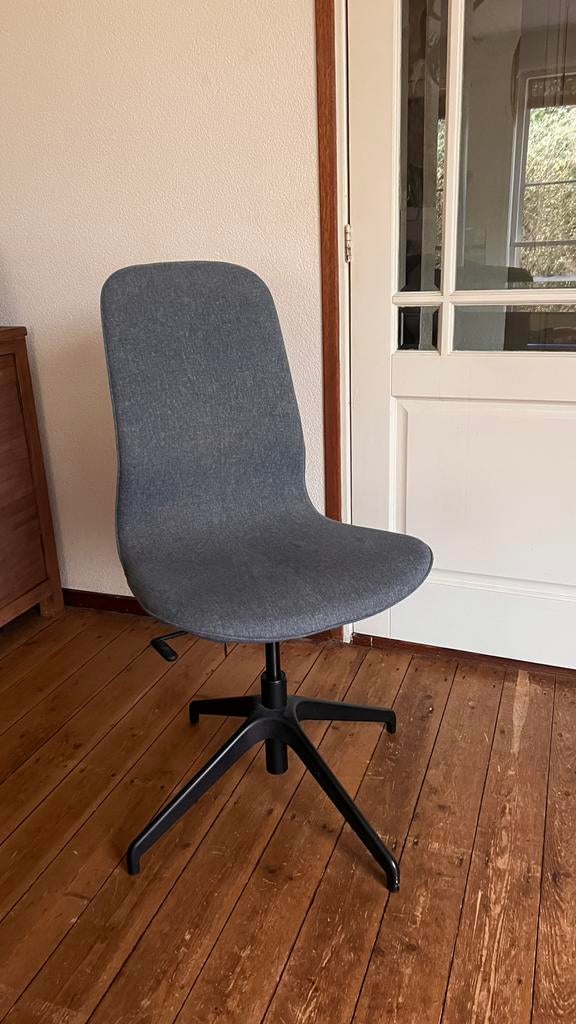 IKEA Langfjall bureaustoel blauw, Ophalen, Zo goed als nieuw, Blauw, Bureaustoel