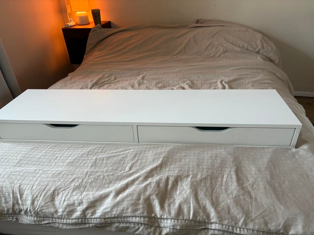 IKEA Ekby Alex plank met lades en plankdragers, Ophalen, Gebruikt