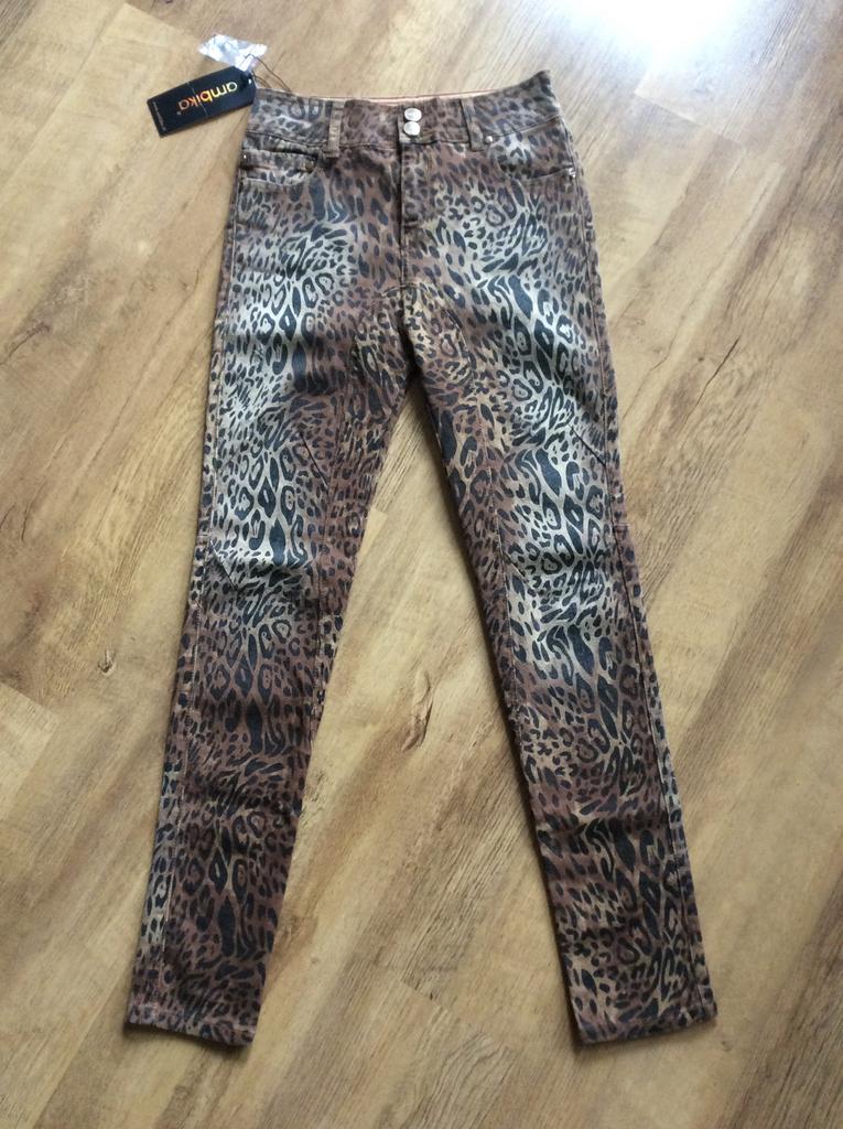 Broek AMBIKA Tijgerprint NIEUW!!!, Bruin, Nieuw, Lang, Ophalen