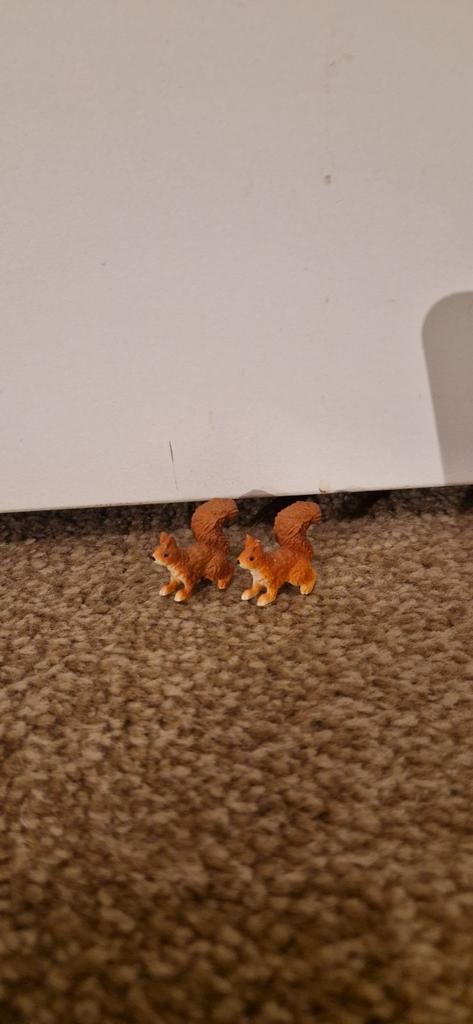 Schleich eekhoorns, Ophalen of Verzenden, Zo goed als nieuw