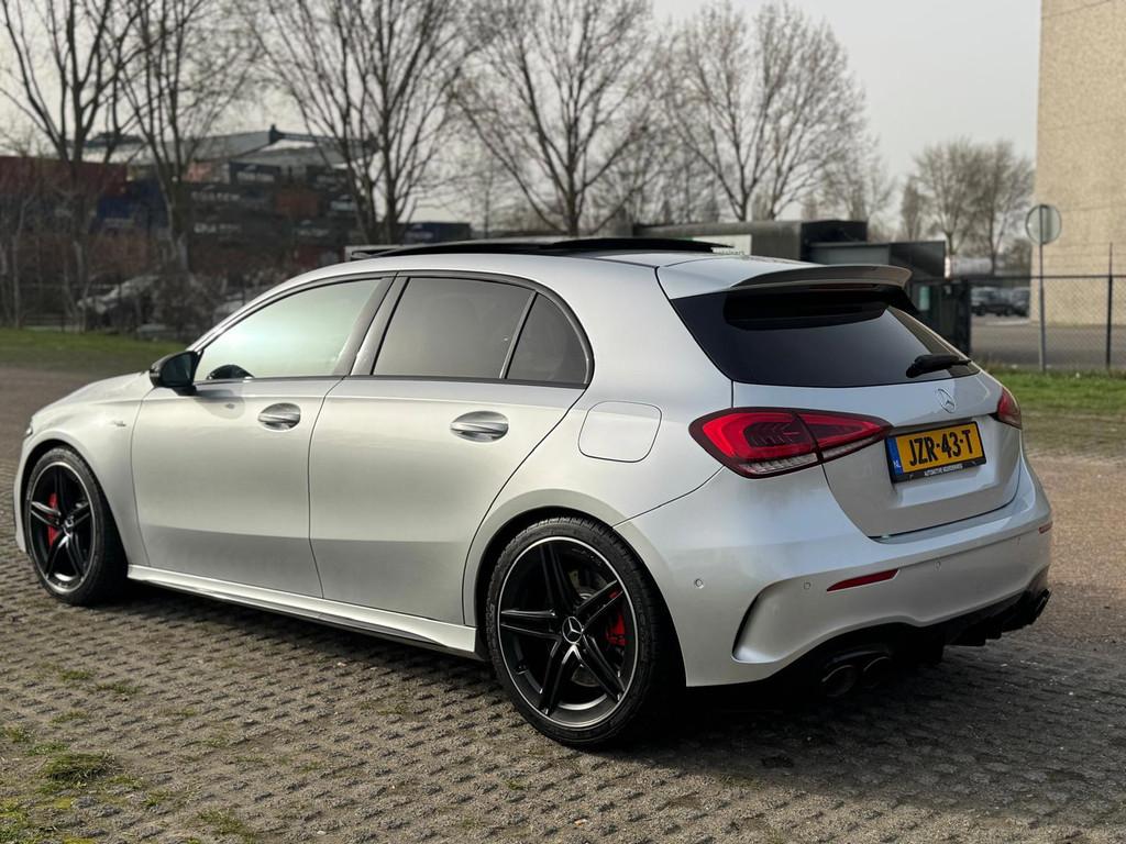 Mercedes-Benz A-klasse AMG 45 S 4MATIC+ / PANORAMA, Auto's, Automaat, Gebruikt, 4 cilinders, Vierwielaandrijving