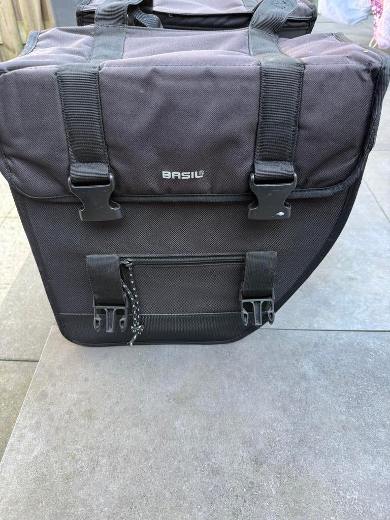 Dubbele Fiets tas Basil, Ophalen of Verzenden, Zo goed als nieuw