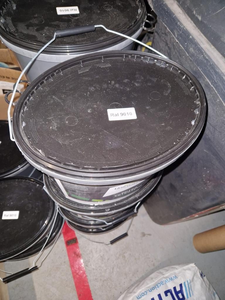 Afneembare latex ral 9010 scrob klasse 1, Ophalen