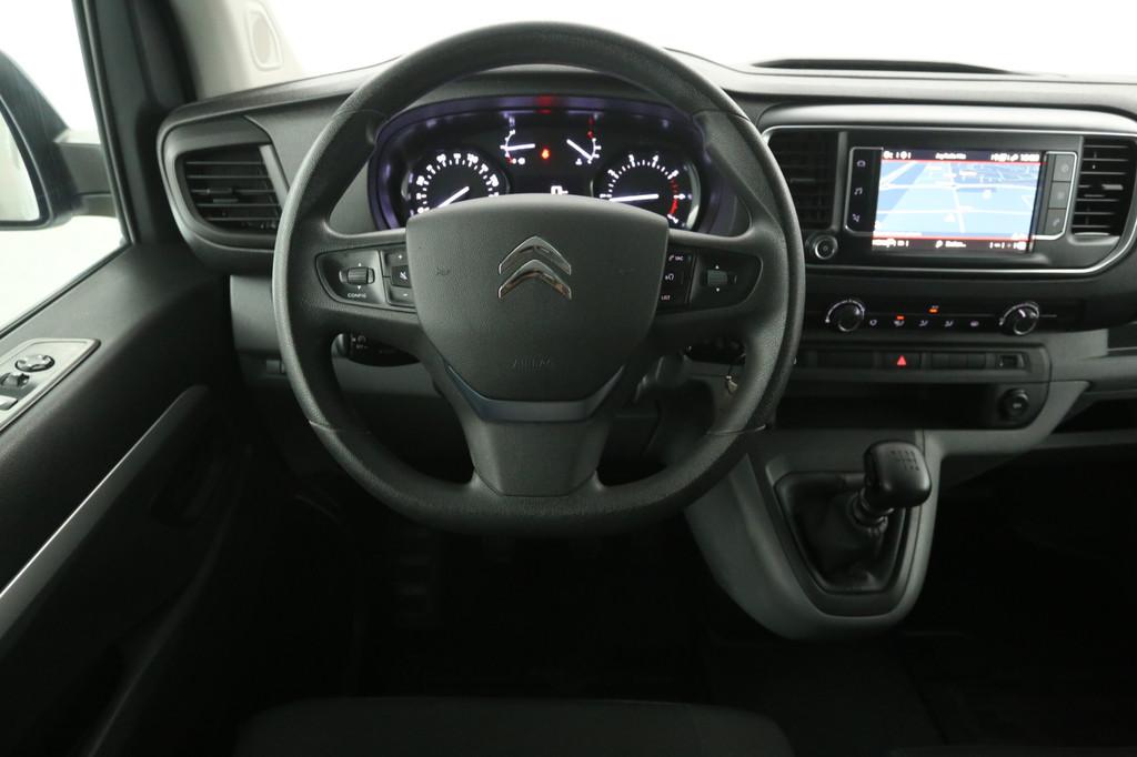 Citroën Jumpy 2.0 BlueHDI 145PK L3H1 | DC | 6 Zits | Airco, Auto's, Bestelauto's, 145 pk, Stof, Gebruikt, Euro 6