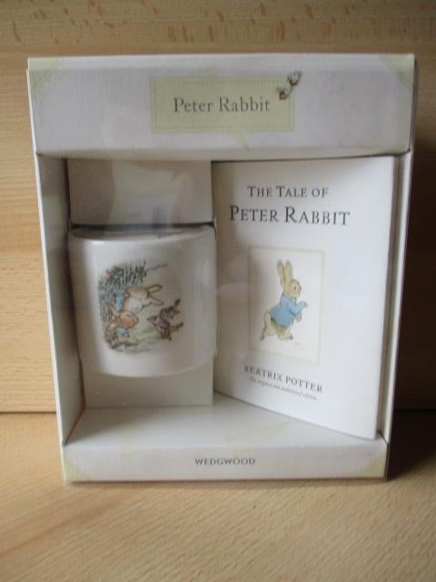 Beatrix Potter verzameldoos spaarpot en boekje Wedgewood, Ophalen of Verzenden, Nieuw