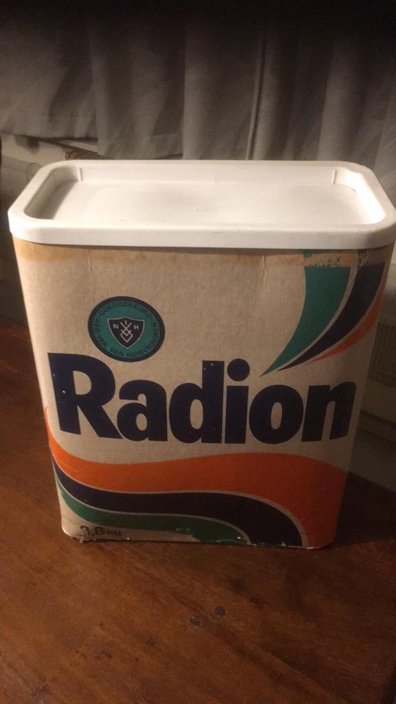 Radion waspoeder doos, Ophalen of Verzenden, Gebruikt