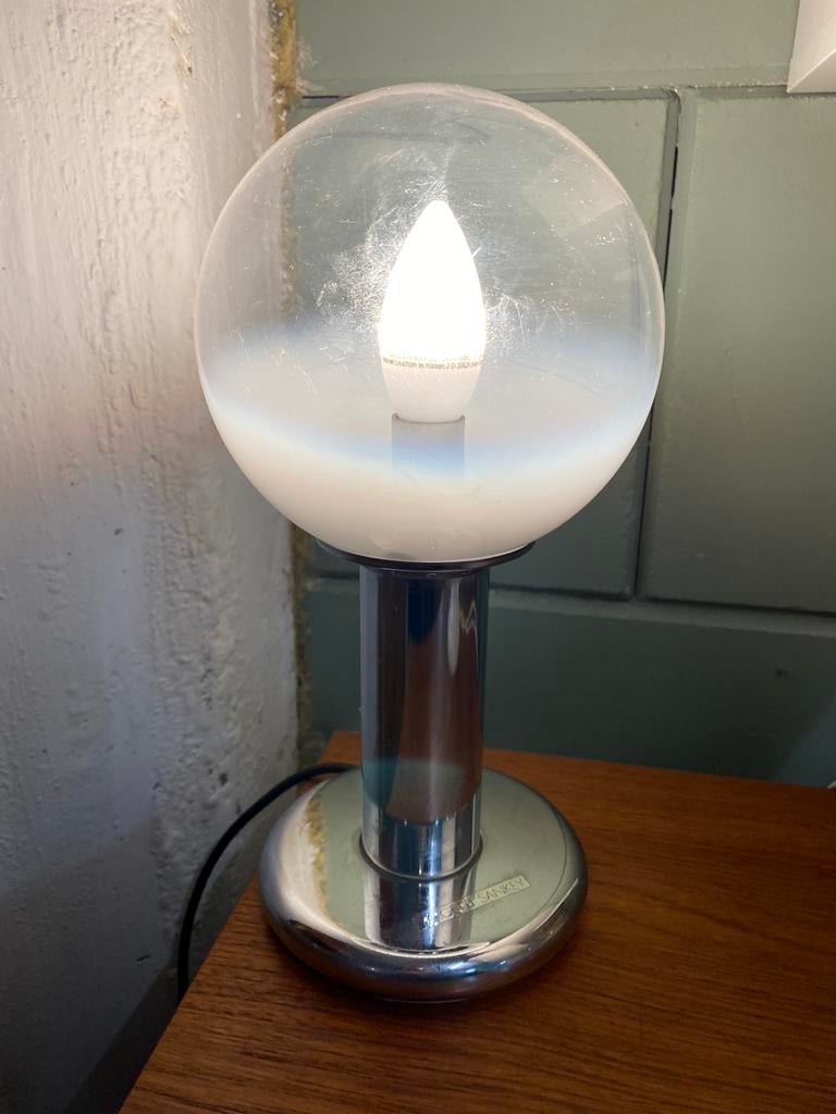 Sankey space age Italy lamp vintage jaren 60 targetti, Ophalen, ., 2de hands, .