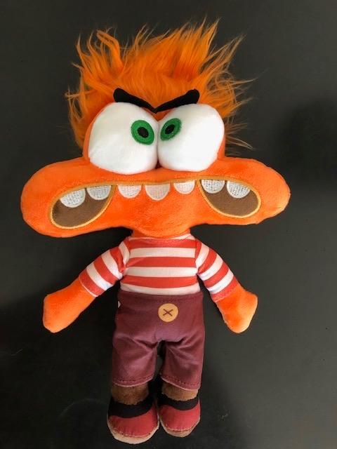 Nieuw !  Inside Out Onzekerheid / Anxiety knuffel pop. 30 cm, Ophalen of Verzenden, Nieuw, Overige typen