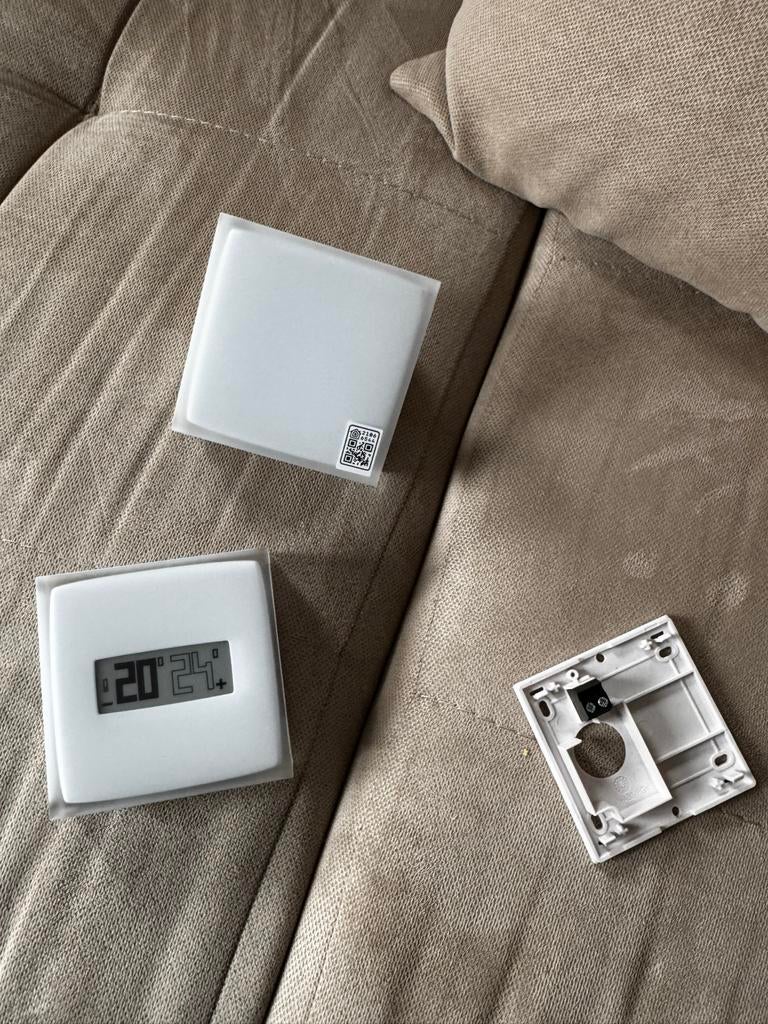 Netatmo Slimme Thermostaat + Relay - Zo goed als nieuw, Ophalen of Verzenden, Slimme thermostaat, Zo goed als nieuw