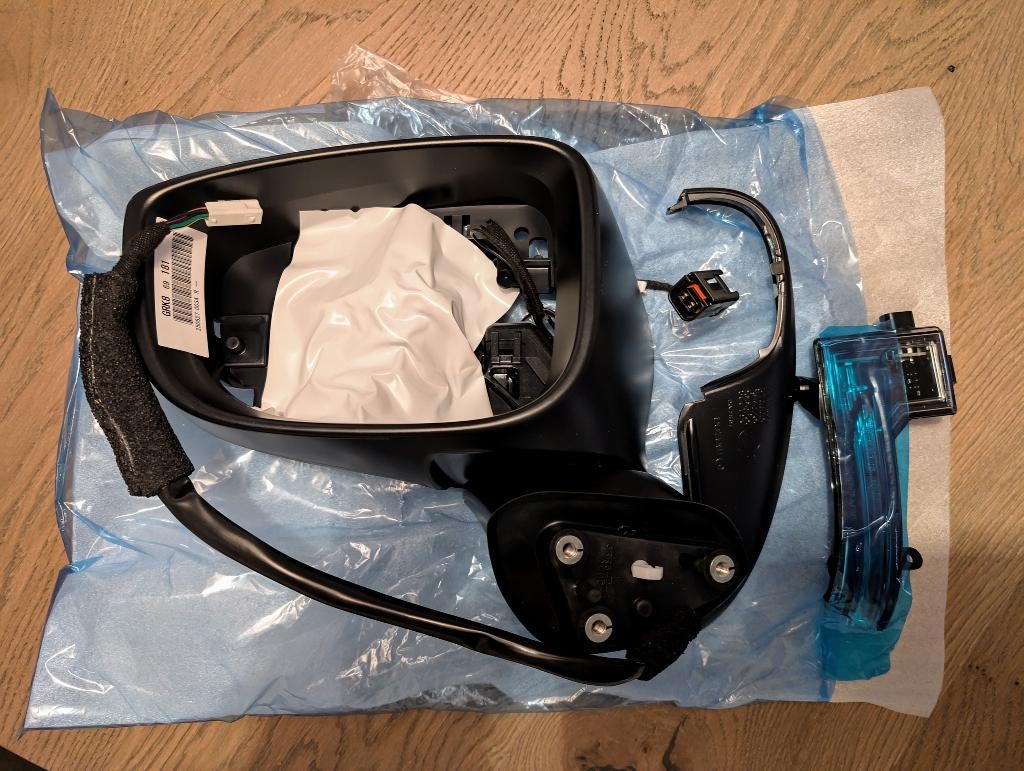 Mazda 6 spiegel GRK869181A origineel links en lamp, Ophalen of Verzenden, Nieuw, Mazda