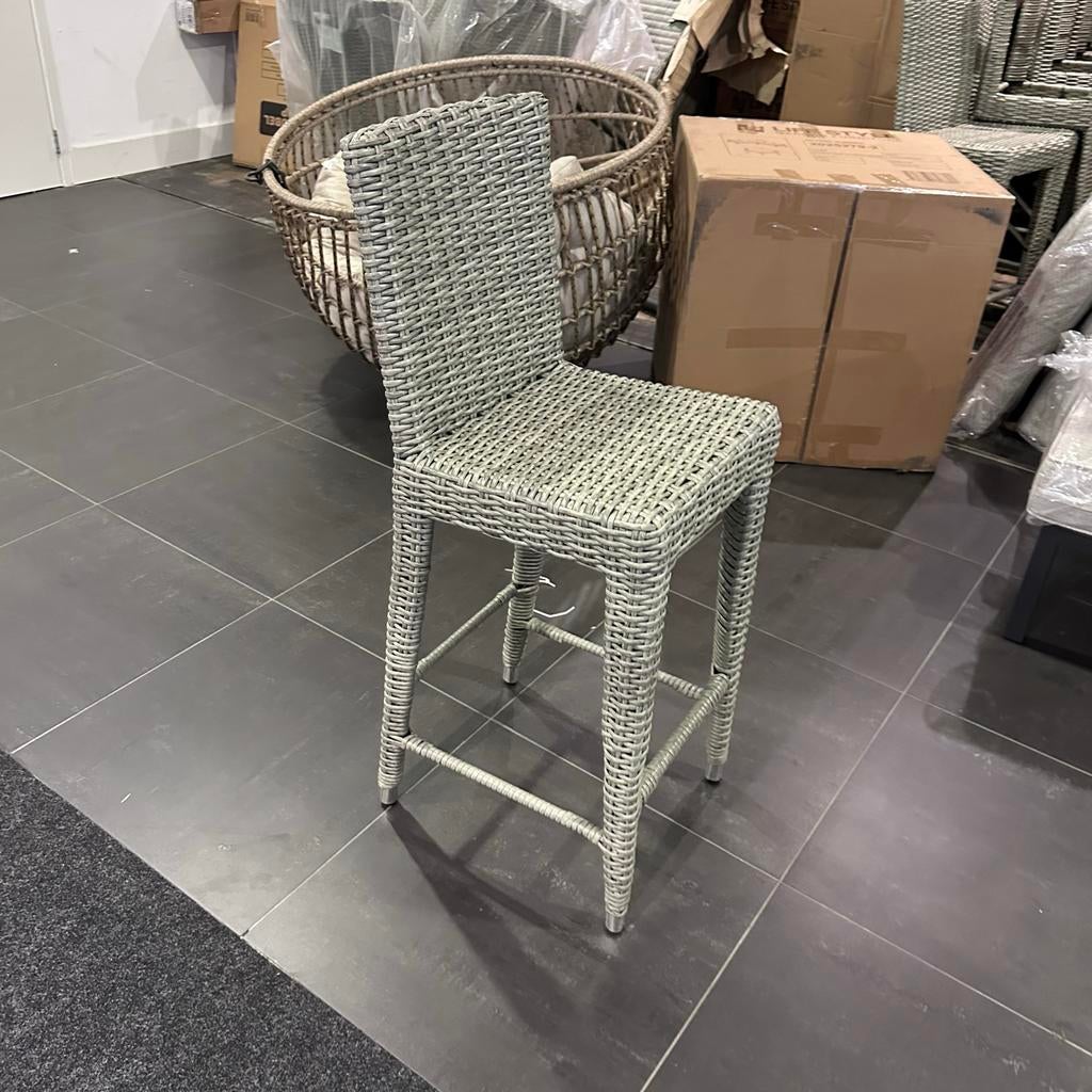 Rotan Barstoel - Zo Goed Als Nieuw!, Ophalen, Zo goed als nieuw, Rotan