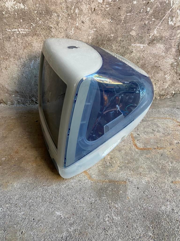 Apple i-mac G3 desktop computer met toetsenbord, Computers en Software, Vintage Computers, Apple, USA, Ophalen of Verzenden, Onbekend