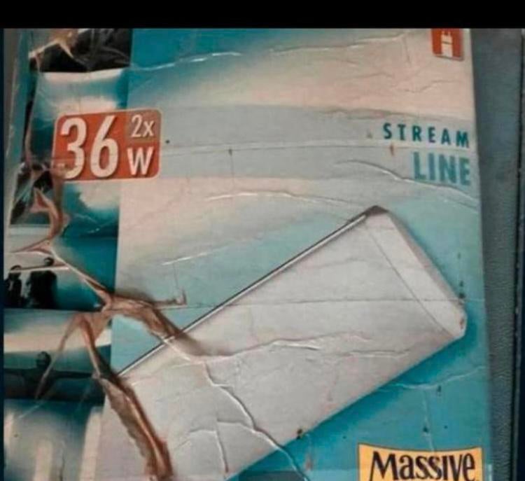 Led TL lamp NIEUW! van Massive , 1.20 m lang, Ophalen, Nieuw, Kunststof