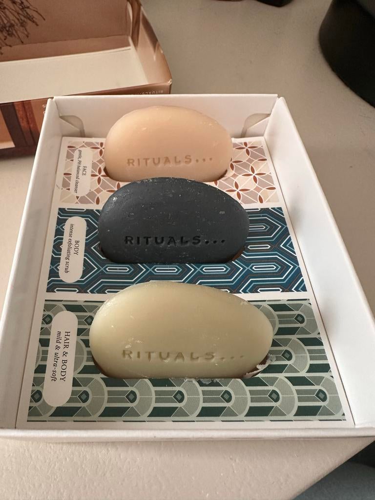 Rituals Travel Set - Zeepjes voor Haar, Gezicht & Lichaam, Ophalen of Verzenden, Nieuw, Bad & Douche