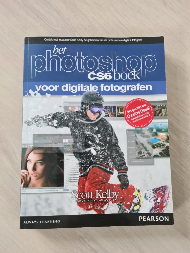 photoshop boek, Pearson, Fotografie algemeen, Nieuw, Ophalen of Verzenden