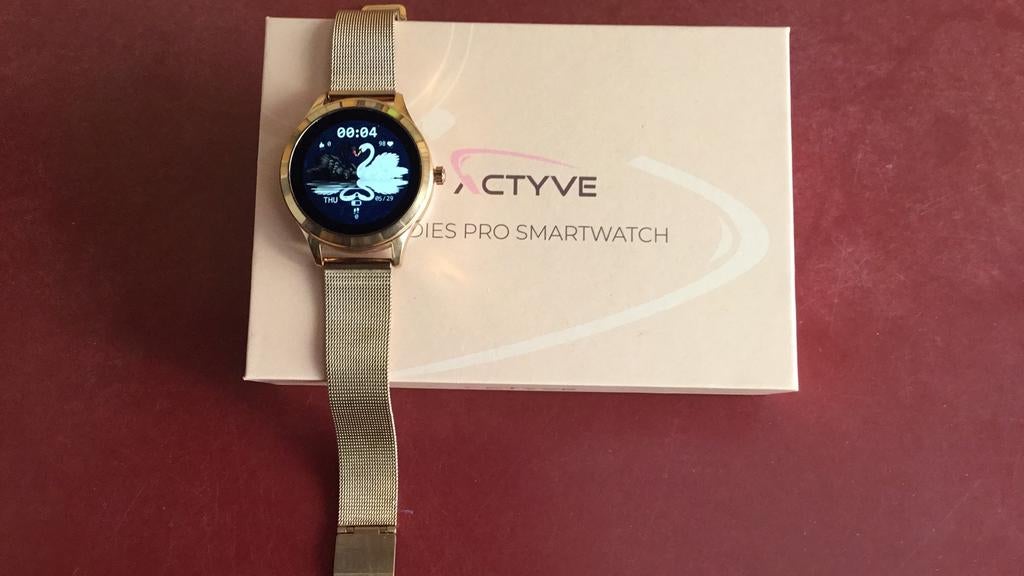 Smartwatch Actyve met extra bandje, Conditie, Ophalen of Verzenden, Zo goed als nieuw, Roze