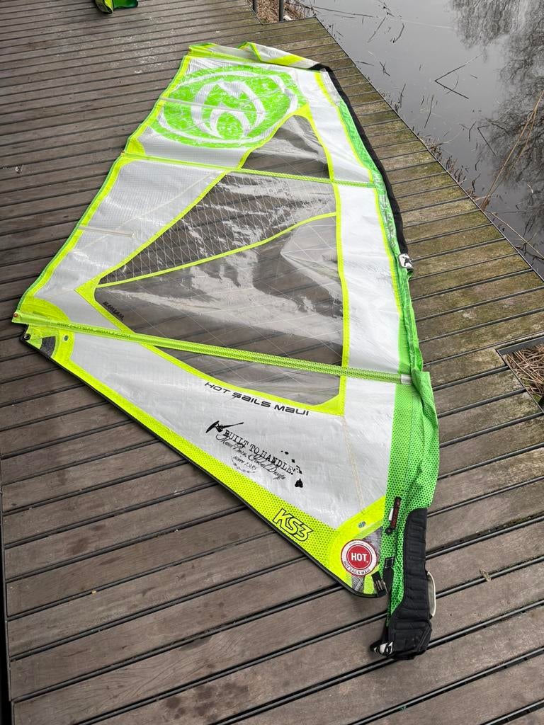 Hotsails KS3 4.6, Watersport en Boten, Windsurfen, Ophalen, Gebruikt, Zeil, Minder dan 5 m²