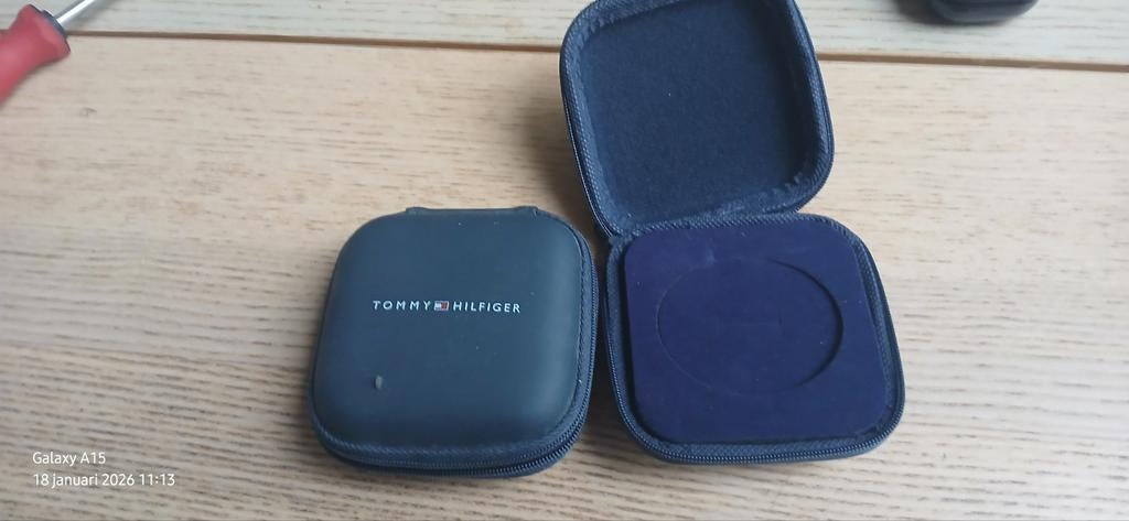 Tommy Hilfiger Opbergdoosje - Blauw, Ophalen of Verzenden, Zo goed als nieuw